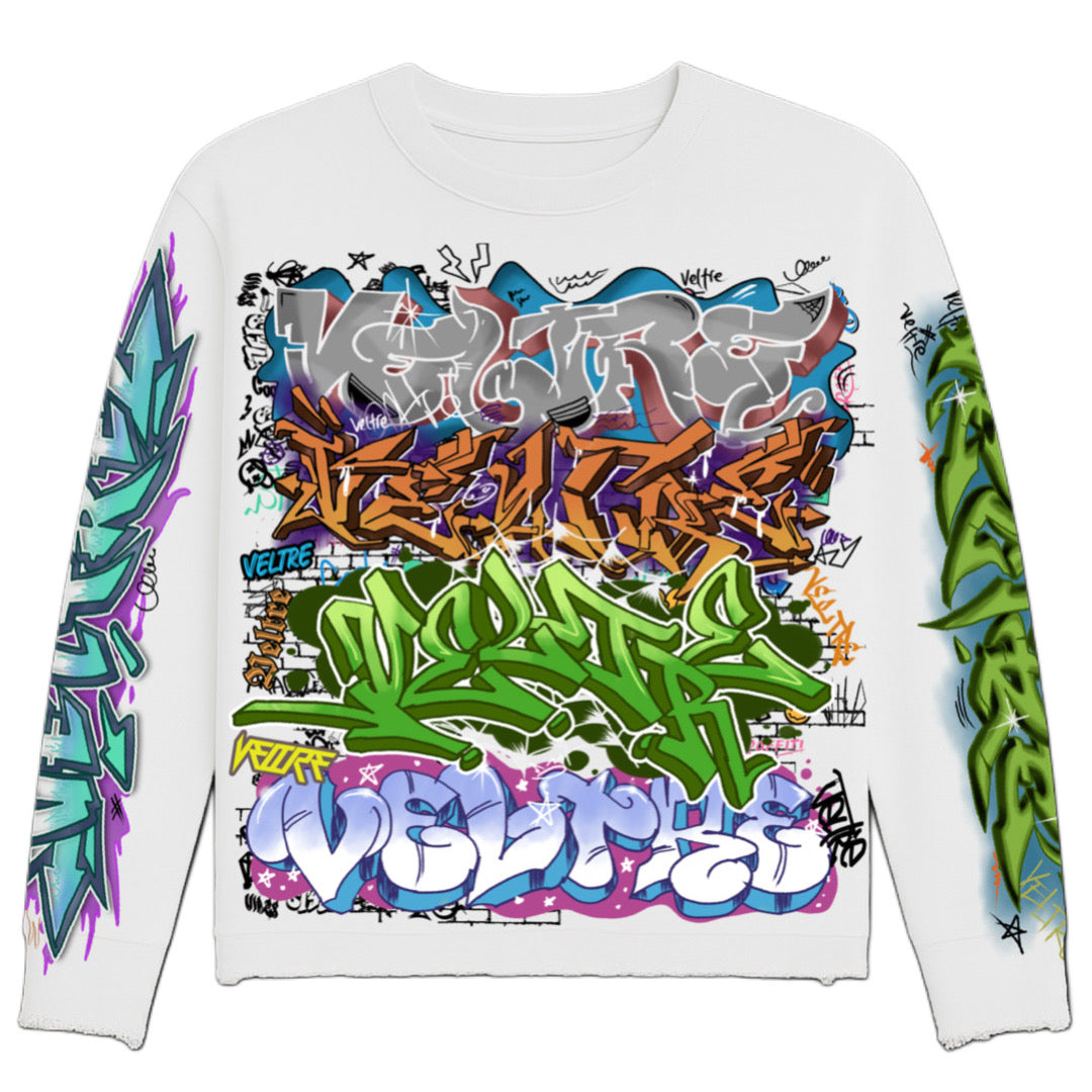 All Over Graffiti Long Sleeve